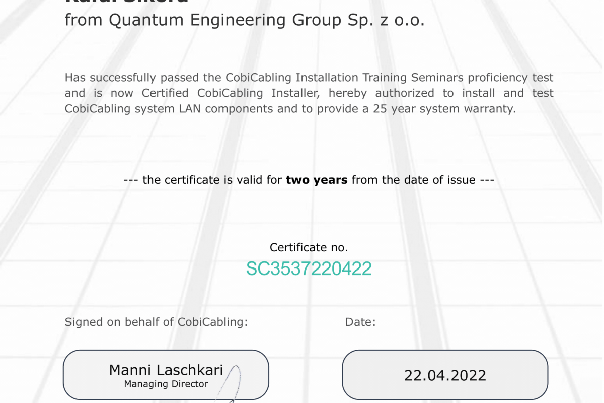 QEG - Quantum Engineering Group