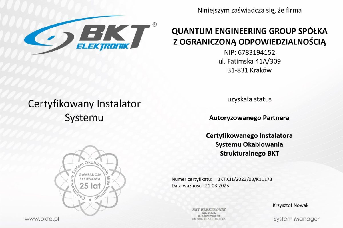 QEG - Quantum Engineering Group